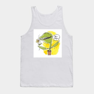 vegan venus flytrap cartoon Tank Top